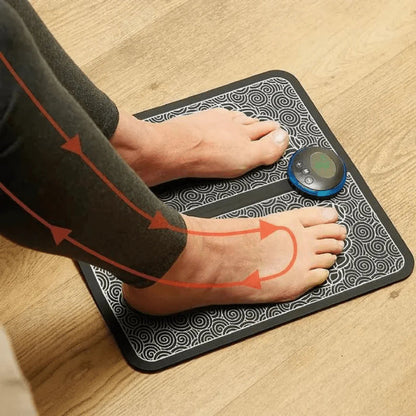 PulseRelief EMS™ – Massaggiatore Plantare Intelligente a Impulsi